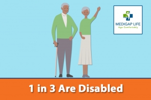 1 in 3 are Disabled